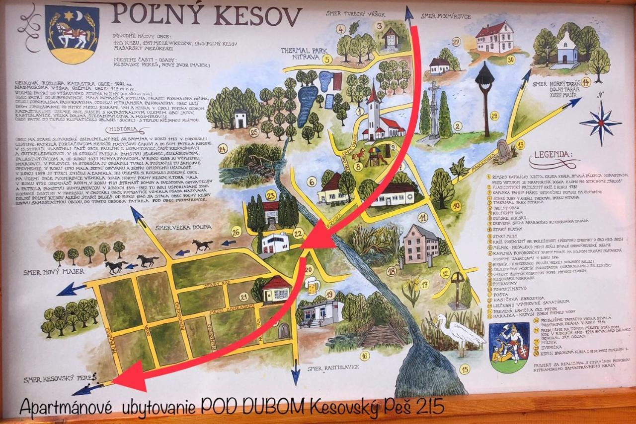 Apartmanove Ubytovanie Pod Dubom Polny Kesov Εξωτερικό φωτογραφία
